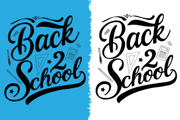 Back 2 School T-shirt Design: A Graphic Asset for Modern Branding