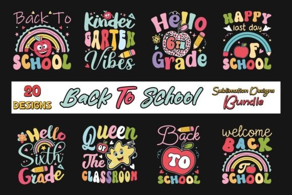 Back to School Sublimation Bundle 4 Review