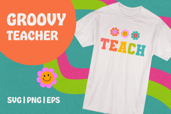 Boost Your Blog With Groovy Flower Teacher SVG