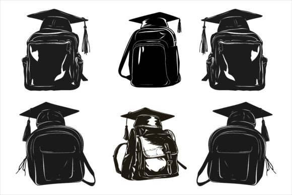 Education Bag with Hat Silhouette Review