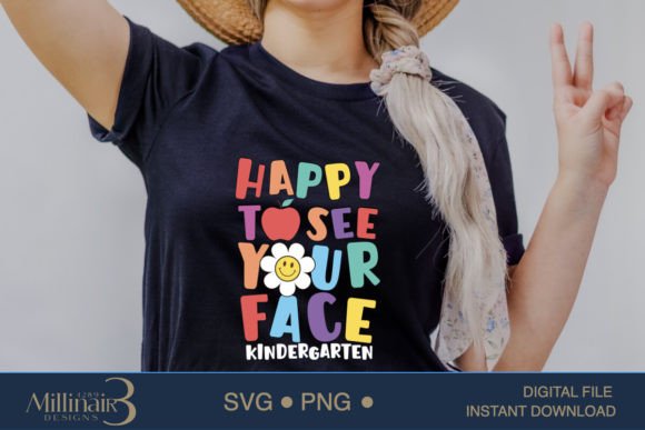 Happy to See You Face Graphics for Local Branding