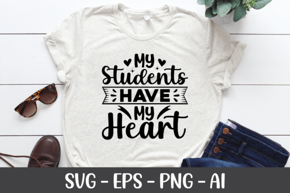 My Students Have My Heart SVG